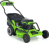 Газонокосилка аккумуляторная самоходная Greenworks 82LM30S с 3 АКБ 8 А/ч и двойным ЗУ