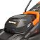Газонокосилка аккумуляторная Worx WG730E с АКБ 4 А/ч и ЗУ (PRC, 20В, 30 см, пластик, 30 л, 9.7 кг)