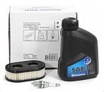 Сервисный набор для двигателей Husqvarna 4 (фильтр B&S 593260 / масло SAE 30 0,6 л. / свеча HQT-9)