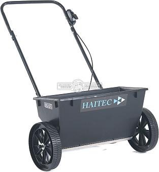 Тележка - разбрасыватель для удобрений, песка и реагентов Haitec HT-GS25 (PRC, ширина разброса 55 см, ёмкость 25 кг, колеса 25.4 см)