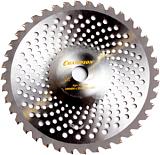 Нож с зубцами из твердого сплава Champion Bowl 40T 255 мм. 25,4 мм.
