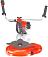 Бензокоса Husqvarna 525RX (SWE, 25,4 куб.см., 1 кВт/1,36 л.с., диск Grass 255-4 1&quot;, T35 M10 леска 2,7 мм., оснастка Balance 35, 4,9 кг.)