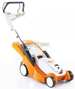 Газонокосилка аккумуляторная Stihl RMA 339.0 C без АКБ и ЗУ (AUT, 36В Compact, 37 см., несамоходная, травосборник 40 л,, монорукоятка, 16 кг.)