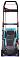 Газонокосилка электрическая Gardena PowerMax 1600/37 E (PRC, 1600 Вт., 37 см., пластик, 45 л., мульчирование, 13.7 кг)