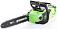Пила аккумуляторная цепная GreenWorks GD40CS18 16&quot; с АКБ 2 А/ч и ЗУ (PRC, BL 40В, 3/8&quot;-1.1-56E, 3.8 кг)