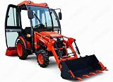 Фронтальный погрузчик Kubota для минитракторов A211N / B2441 / B2741 с ковшом 0,22 м3, высота стрелы 2,5 м, авто-горизонтом и джойстиком