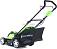 Газонокосилка аккумуляторная GreenWorks G40LM41 без АКБ и ЗУ (PRC, 40В, 41 см, пластик, мульчирование, 50 л, 18 кг, снята с производства)
