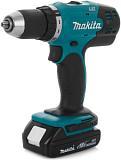 Дрель - шуруповерт аккумуляторная Makita DDF453SYE с 2 АКБ 1.5 А/ч и ЗУ