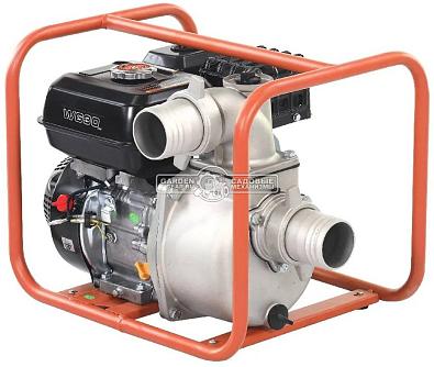 Мотопомпа бензиновая EVOline WG 30 для грязной воды с частицами до 7 мм. (PRC, Zongshen GB200, 196 куб.см., 1000 л/мин., 30 м., 3&quot;, 26 кг.)