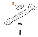 Втулка (фланец крепления ножа) Stihl / Viking для RM / MB 650 VS / 655 YS / 756 YC