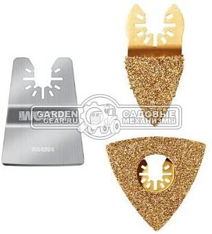 Набор насадок для удаления краски WORX WA5098 для реноватора (3 шт, блистер)