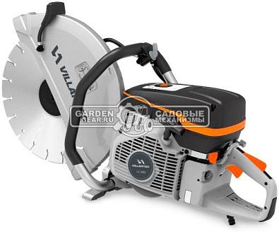 Бензорез Villartec CC 990 16" (PRC, 93.5 см3, 4.5 кВт/6.0 л.с., диаметр круга 350/400 мм, глубина реза 125/145 мм, 11.3 кг)