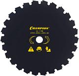 Нож с долотообразными зубцами Champion 26T 225 мм. 20 мм.