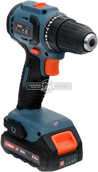 Дрель - шуруповерт аккумуляторная Senix PDDX2-M3-EU с 2 АКБ 2 А/ч и ЗУ (PRC, BL 20V, 50 Нм, 1.27 кг)