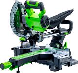 Торцовочная пила аккумуляторная Greenworks GD24MS216 с АКБ 4 А/ч и ЗУ