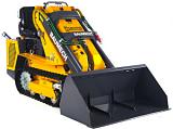 Универсальная машина мини-погрузчик Baumech ML-03 Pro + ковш для снега 120 см. с двигателем Zongshen GB750 EFI V-Twin инжектор