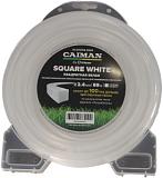 Леска Caiman Square White by Unisaw квадрат 2,4 мм, 69 м